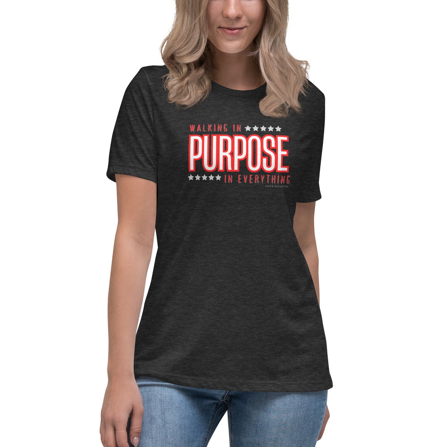 Walking in Purpose - Women's Relaxed T-Shirt