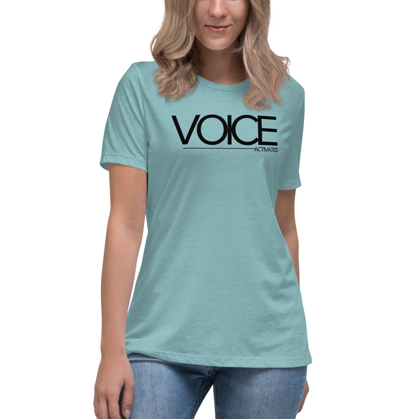 "Voice Activated" Women's Relaxed T-Shirt