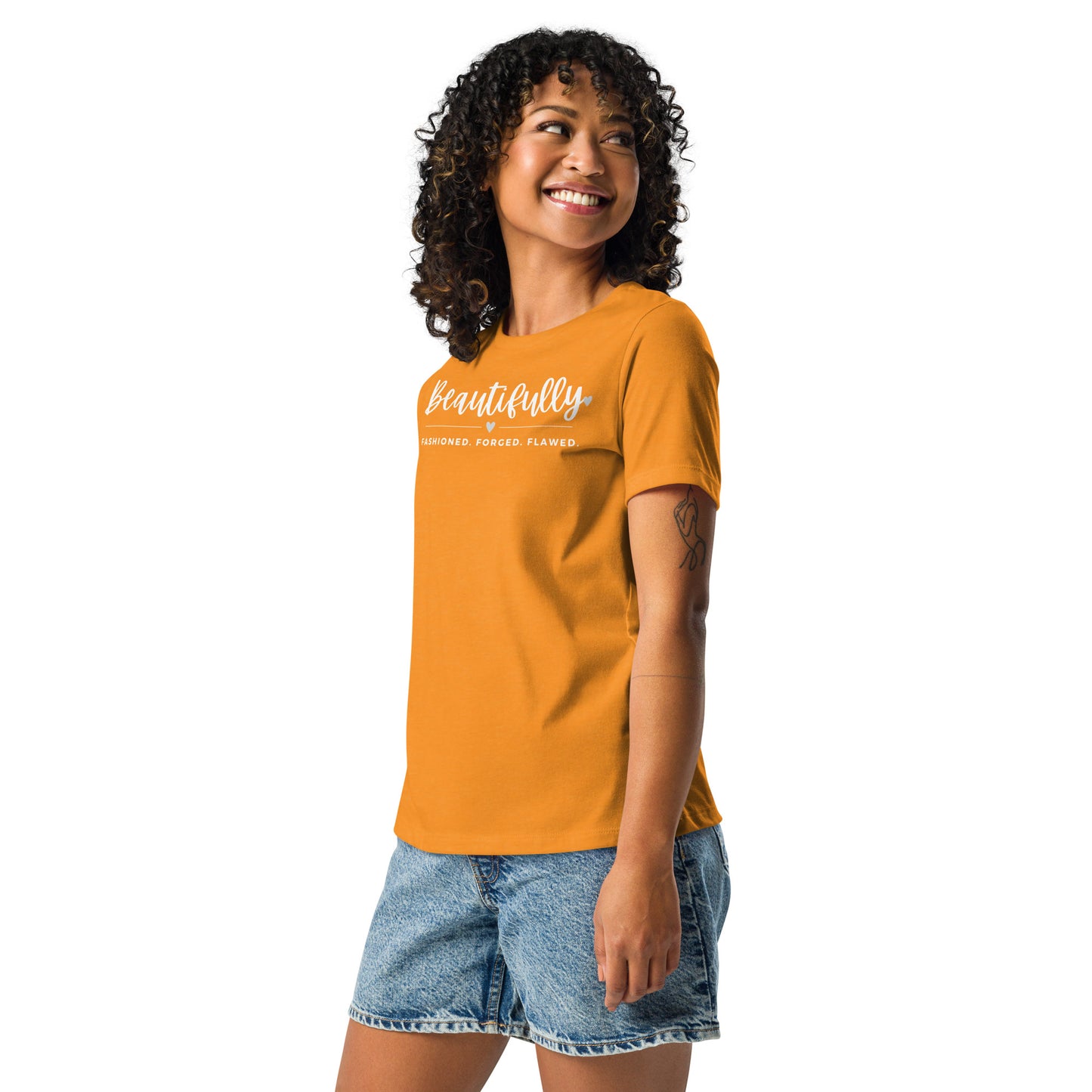 Beautifully- Women's Relaxed T-Shirt