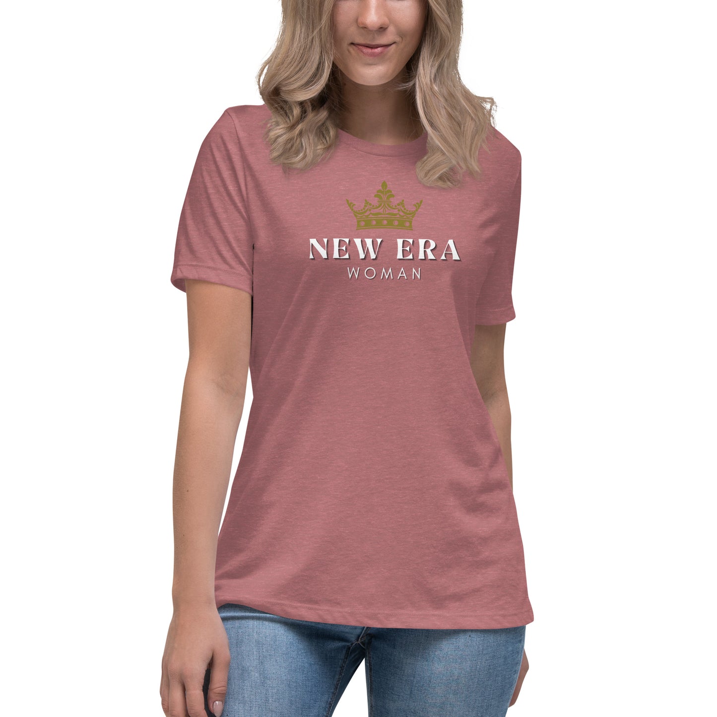 New Era Woman Relaxed Short Sleeve Tee