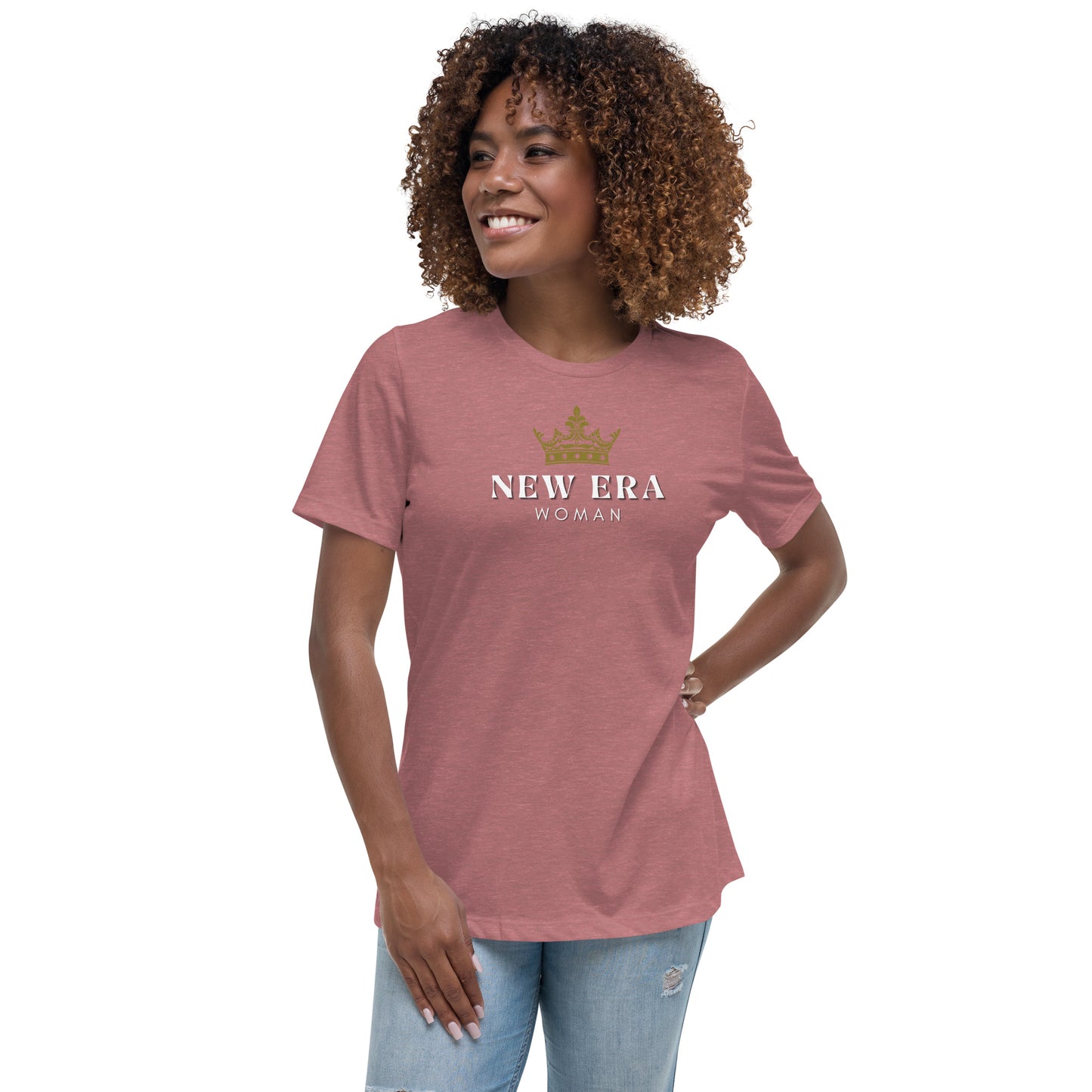 New Era Woman Relaxed Short Sleeve Tee