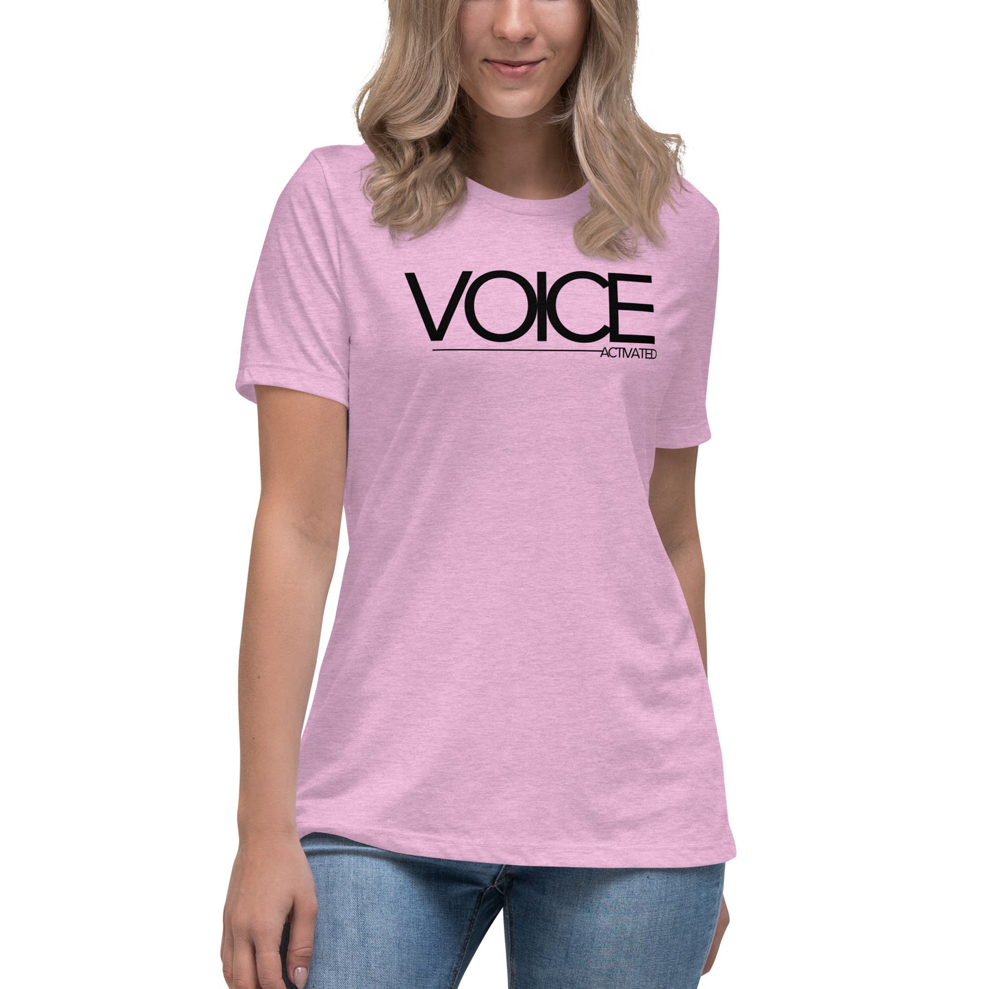 "Voice Activated" Women's Relaxed T-Shirt