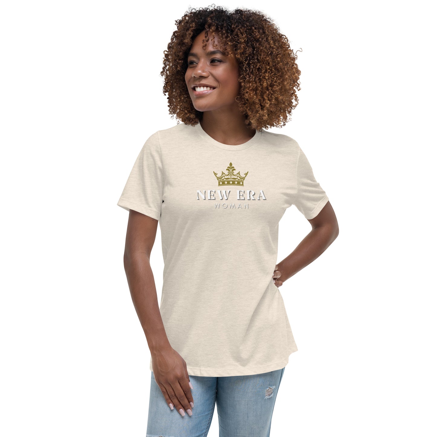 New Era Woman Relaxed Short Sleeve Tee