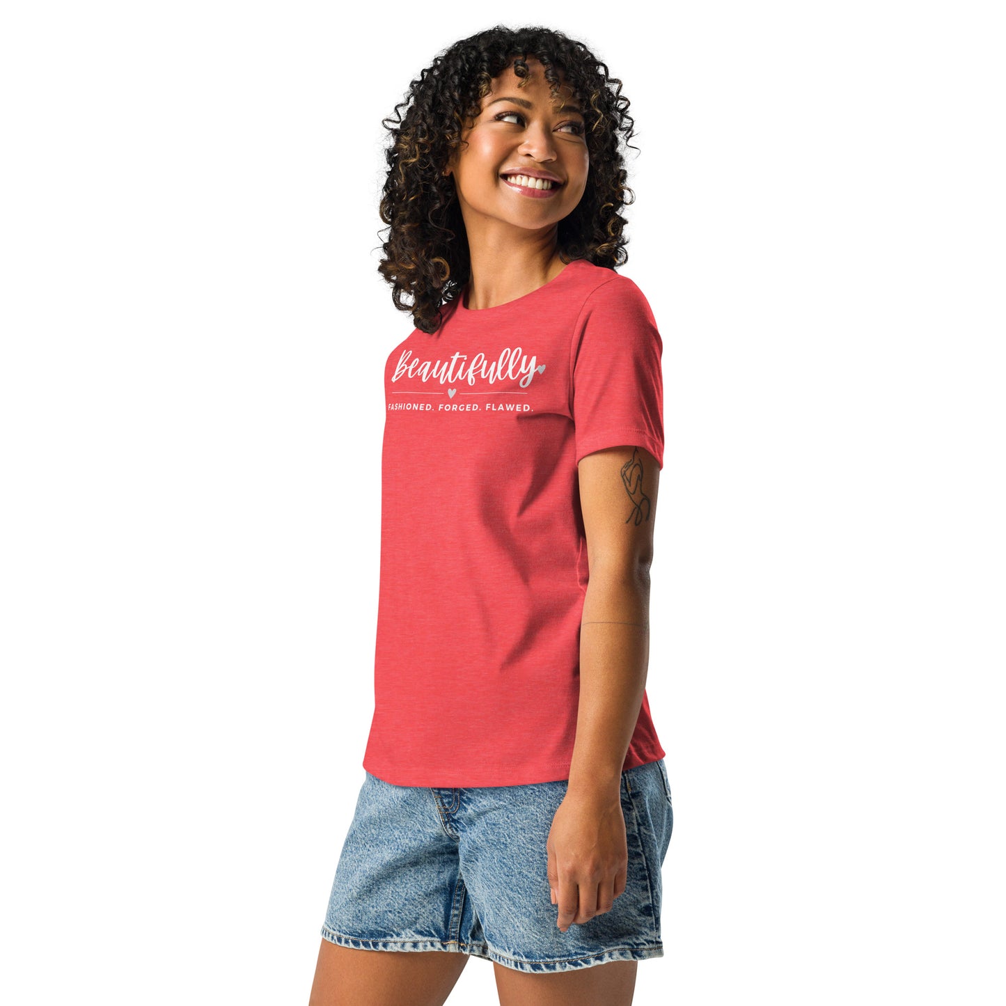 Beautifully- Women's Relaxed T-Shirt