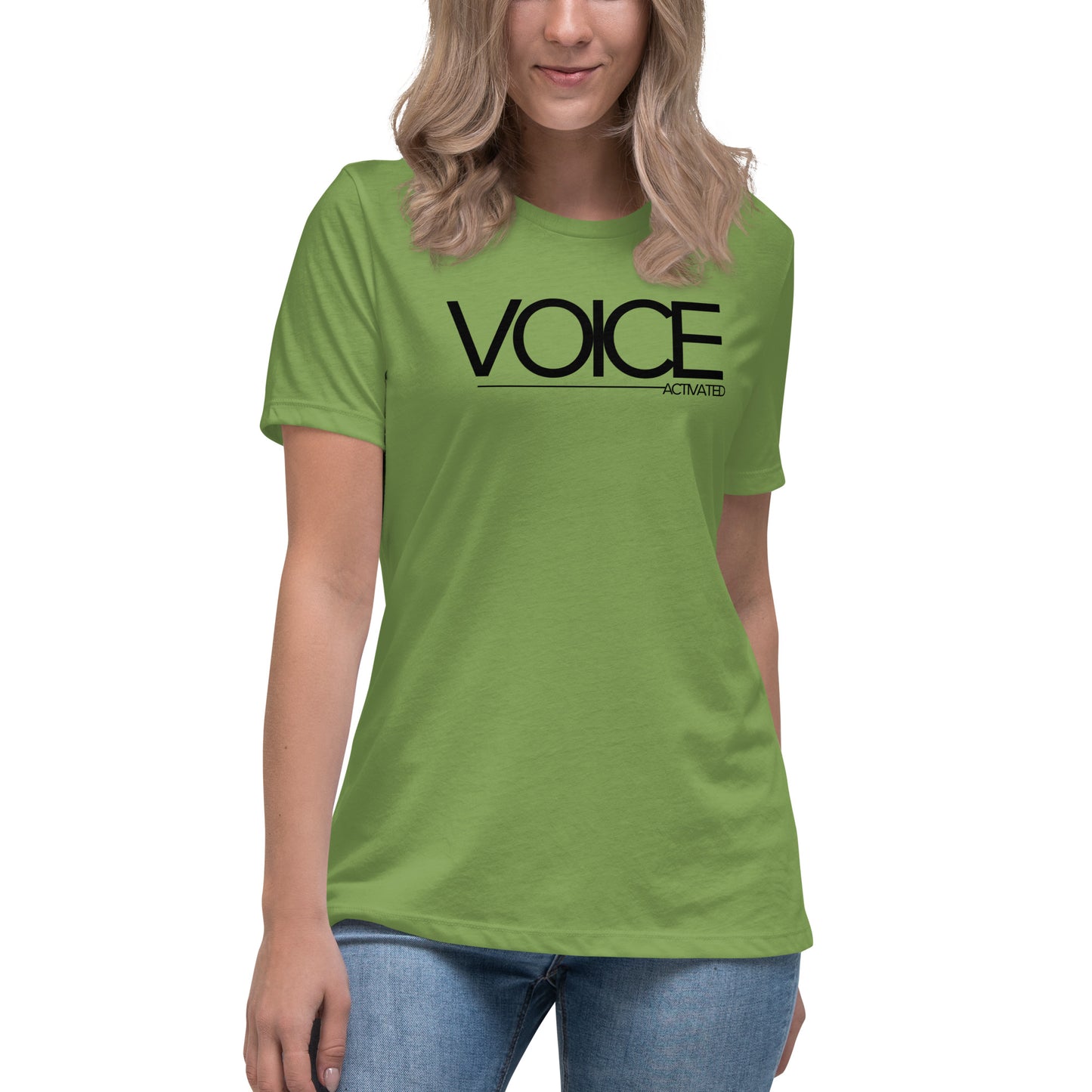 "Voice Activated" Women's Relaxed T-Shirt