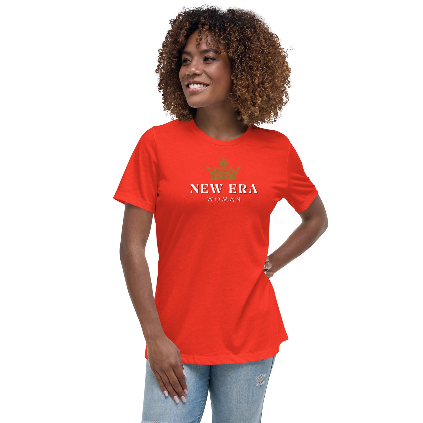 New Era Woman Relaxed Short Sleeve Tee