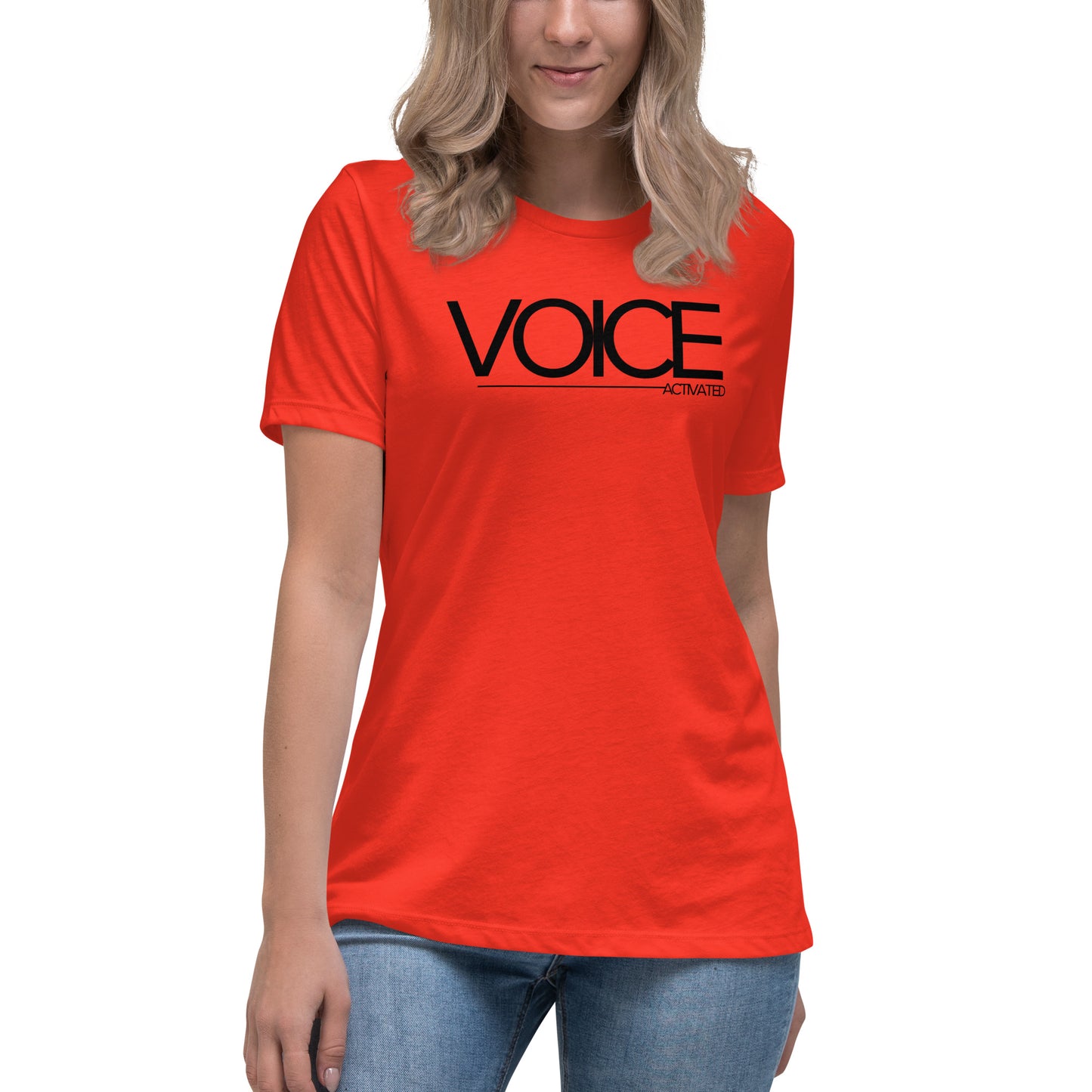 "Voice Activated" Women's Relaxed T-Shirt