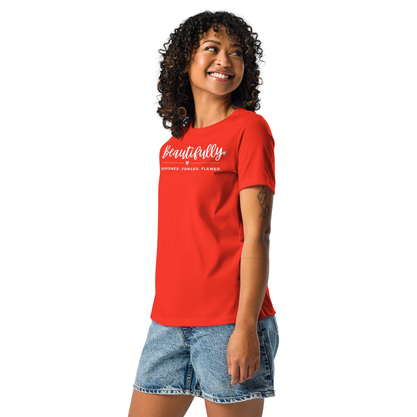 Beautifully- Women's Relaxed T-Shirt