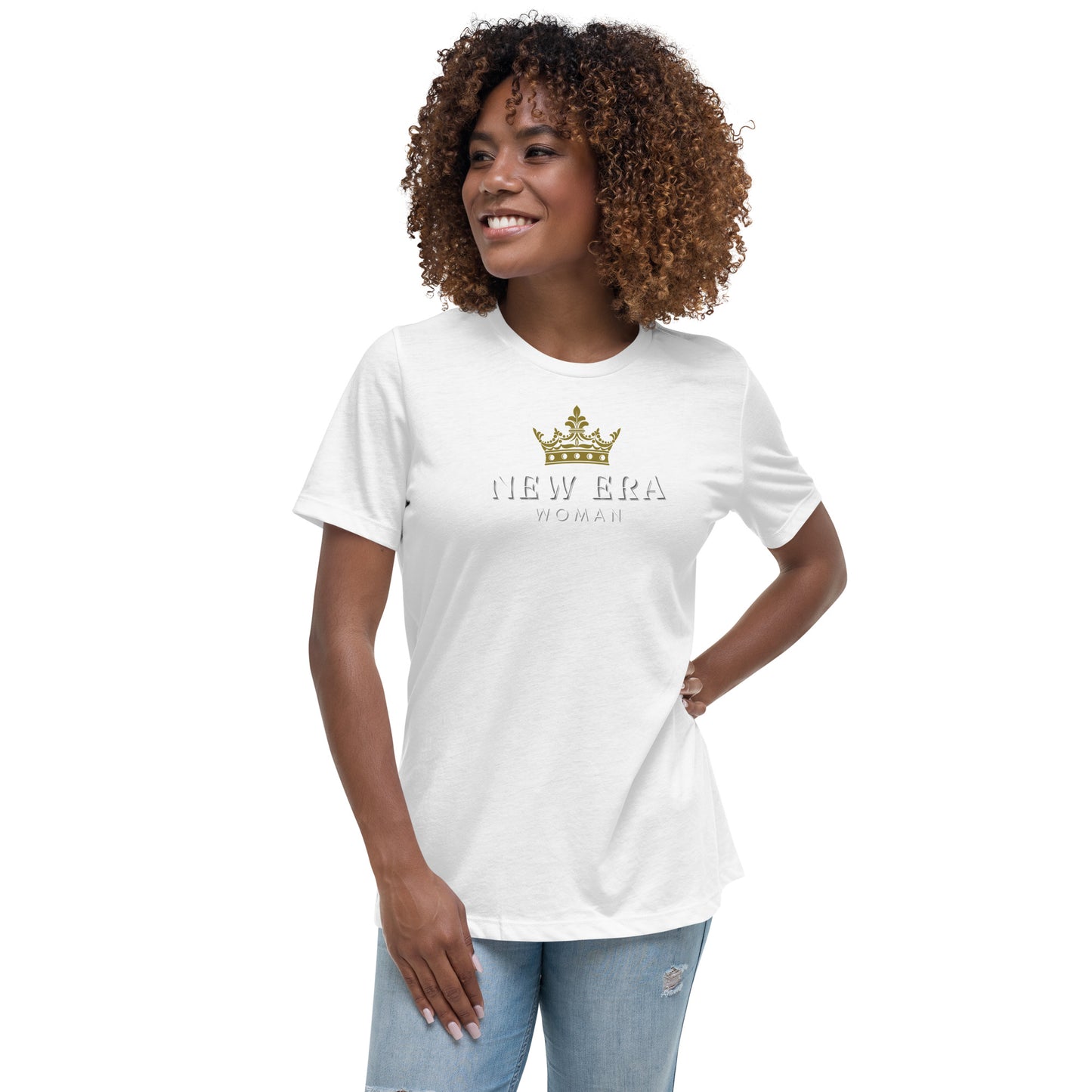 New Era Woman Relaxed Short Sleeve Tee