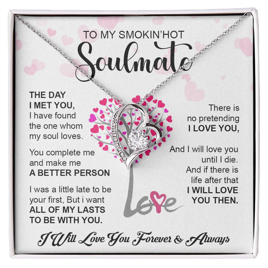 My Smokin Hot Soulmate | You Complete Me - Forever Love Necklace